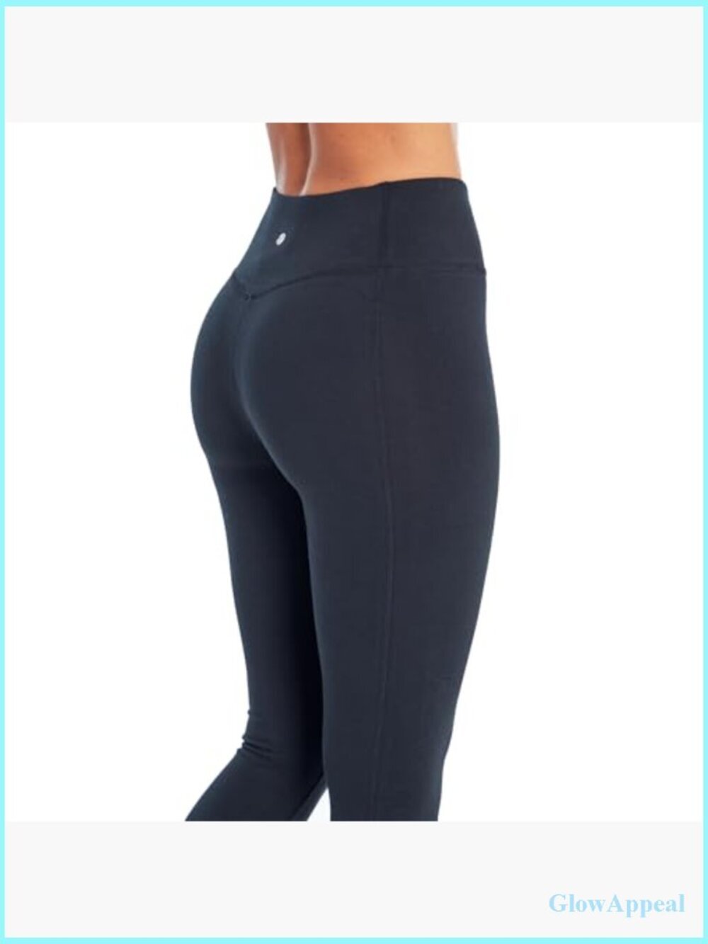 High Rise Tummy Control Capri Legging 18" Inseam - Picture 5 of 5